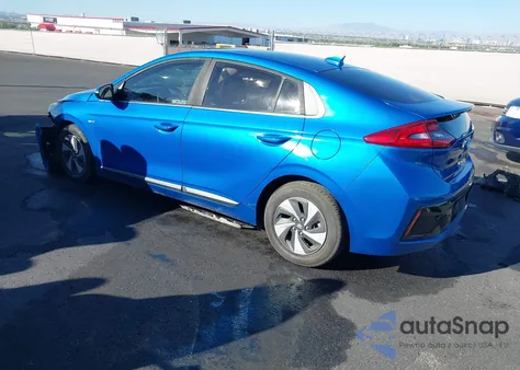 2018 Hyundai Ioniq Hybrid Sel from USA, damaged, VIN KMHC75LC3JU073591